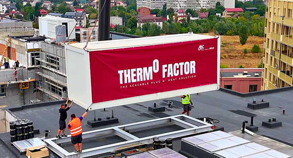 ThermoFactor instalat in context real de proiect